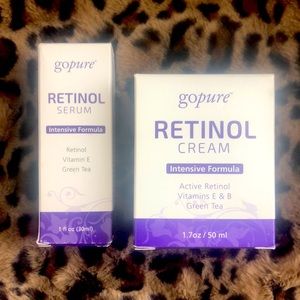 GoPure Retinol set - Serum and Night Cream